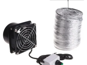 USB Adjustable Speed Solder Smoke Absorber ESD Fume Extractor Fan Pipe Duct Exhuast Fan With Pipe Tub Ventilation Fan