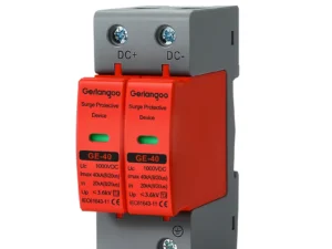 2P DC 500V 600V 800V 1000V SPD  House Surge Protector Device Protective Low-voltage Arrester