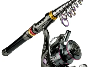 1.8-3.6m Carbon Fiber Fishing Rod And Reel Combo Super Hard Telescopic Fishing Pole Spinning Reel Kit Max Resistance 3-8kg Pesca