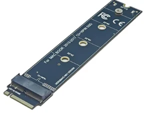 For Macbook SSD Converter For Macbook 2013 2014 2015 2017 A1465 A1466 12+6Pin SSD to M2 KEY-M NVME Riser Card Adapter 22110 Size