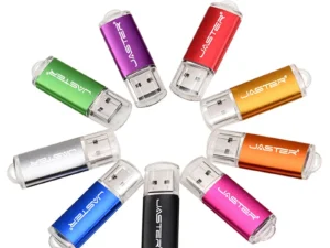 JASTER High Speed USB 2.0 Flash Drive Mini Plastic Pendrive 128M 4GB 16GB 32GB 64GB 128GB With Keychain Memory Stick Pen Drive