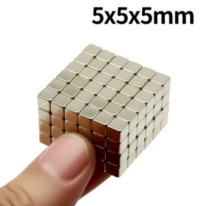 5x5x5mm Super Strong Neodymium Magnet N35 NdfeB Permanent Magnetic imanes Block Powerful Magnets Refrigerator Magnet