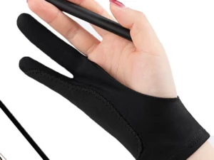 Two-finger Painting Gloves Anti-touch Anti-pollution Anti-dirty, Right And Left Hand Glove,for IPad Tablet Touch Screen Drawing