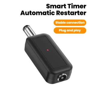 DC WiFi Auto Reboot Router Router 24H Automatic Power Off Reset Tool 5.5x2.1mm Restart Control Line 5V-24V