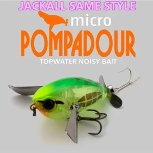 luretv Japanese JACKALL SAME STYLE MICRO POMPADOUR Small Water Cicada 6.5g