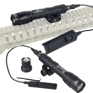 Tactical SureFire M600 M600B M600C Airsoft Flashlight Hunting Scout Torch Rifle AR15 Gun LED Light Button Remote Switch