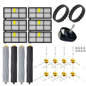 For IRobot Roomba 800 900 Series 860 870 880 890 966 980 Vacuum Cleaner Side Roller Brush Parts HEPA Filter Wheel Replacement