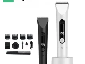 New Mijia Professional Clipper Hair Clipper 3 -Gear Adjustment IPX7 Waterproof Hair Trimmer Machine With Charging Base