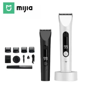 New Mijia Professional Clipper Hair Clipper 3 -Gear Adjustment  IPX7 Waterproof Hair Trimmer Machine With Charging Base