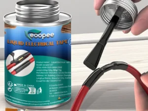 Liquid Waterproof Electrical Tape Epoxy Resin Black Glue Quick Drying Sealant For Wires And Cables Home Use Fix Line Glue