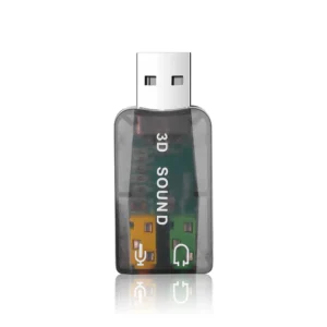 5.1 Sound Channel USB Independent Sound Card External Computer to Replace PCI Notebook USB Sound Card USB to Audio Interface