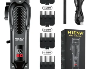Hiena HYN-212 Electric Hair Clipper UBS Rechargeable Cordless Beard Trimmer Men Powerful Electric Hair Clipper Trimming Tool