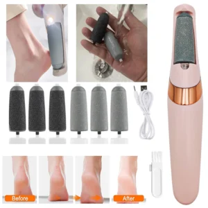 Rechargeable Electric Callus Remover Cordless Women Men Electronic Foot File Removes Dry Coarse Skin Calluses On Heels