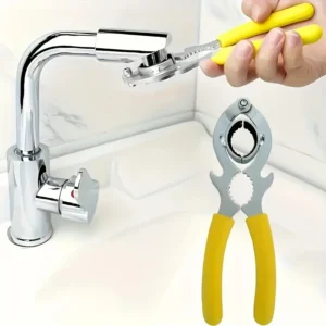 3 In 1 Tool Faucet Bubbler Wrench,Bottle Opener and Pliers,Kitchen Sink Faucet Aerator & Filter Removal Wrench Repair Spanner