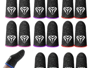 1-10 Pairs Thumb Gloves Touch Screen Finger Cots Sweatproof for PUBG Mobile Game Accessories