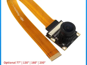 Raspberry Pi 5 8MP Camera IMX219 Sensor Chip CSI Interface 77° 130° 160° 200° Camera Webcam for Raspberry Pi 5 Zero W 2W