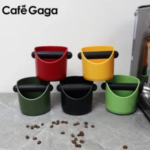 Coffee Knock Box Espresso Grounds Container Dump Bin Bucket Anti Slip Powder Beveled Residue Barista Accessories Maker Tools