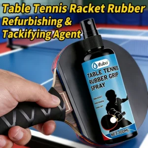 Table Tennis Racket Rubber Care Solution | Boost Adhesion | Restore Grip Anti-Static Long-Lasting