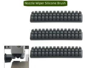 Nozzle Brush for Bambu Lab A1 Wiper Silicone Brush Hotbed Mounted Scrubbers for Bambulab A1 Cleaning Tool 3D Printer Accessories