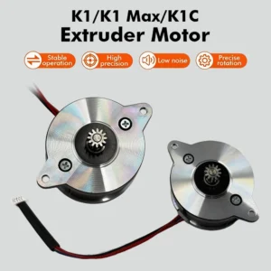 K1 Extruder Stepper Motor with 12 Tooth Gear for Creality K1,K1C,K1 Max,Ender 3 V3,Ender 3 V3 Plus 3D Printer Accessories