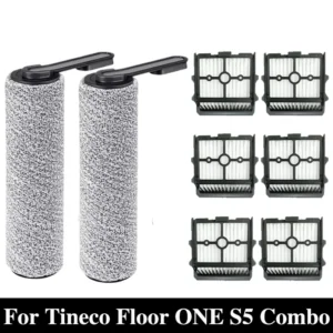 For Tineco Floor ONE S5 Combo Cordless Wet Dry Vacuum Cleaner Accessories Brush Roller And HEPA Filter Replacement Spare Parts