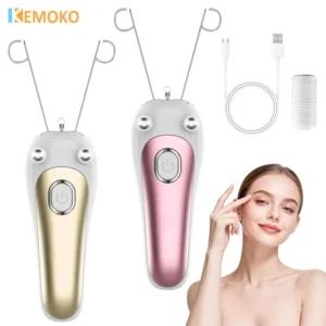 Electric Threading Epilator Women Painless Facial Body Hair Remover Cotton Thread Portable for Face Leg Arm Body Free Shipping