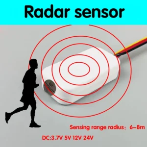 Mini Radar 360-degree sensor switch custom home smart sensor switch, radar sensor switch can penetrate glass walls