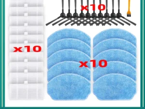 Side Brush Mop Filter Compatible For MAMNV ZCWA ONSON BR150 / BR151 MANVINS G20 / Cecotec Conga 999 Origin X-Treme Genesis Parts