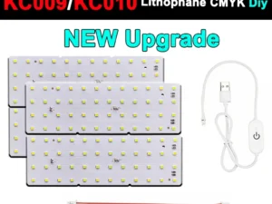 For Bambu Lab Lithophane Led Panel CMYK LED Backlight Board PLA Basic CMYK Lithophane Bundle 3D Printing Lithophane Photo