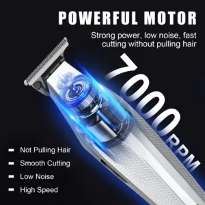Hiena New Hair Clipper 1200mah High Power Electric Hair Trimmer Portable Cordless Rechargeable Hair Cutting Machine Hair Cutters