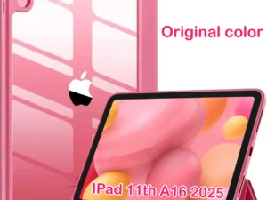 New Tablet Case for IPad (A16) 11inch 2025 10th Generation 10.9Inch Clear Back TPU Shockproof Protector Cover with Pencil Holder