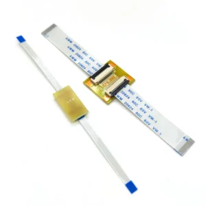 1pcs FFC FPC Extension PCB Pitch 0.5 mm Socket + 2pcs 0.5mm Pitch 50/100/200mm Length FFC Cable 6 8 10 12 30 40 50P Type A
