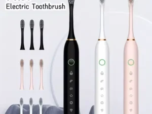 Electric Ultrasonic Toothbrush Six Speed Mode Home Soft Hair USB Charging Waterproof Adult Tooth Cleaner Automatic Couple Set