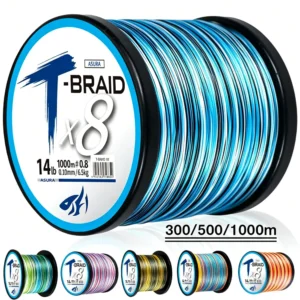 ThornsLine X8 Upgrade Braid Fishing Line Super Strong 8 Strands Multifilament PE Line 300-1000M Braided Line All For Fish Carp
