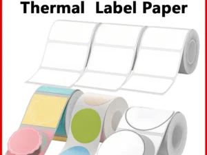 Niimbot Thermal Label 20-50mm Width Round/White/Color Adhesive Sticker Waterproof Paper For B1 B21 Mini Printer Tags Label Maker