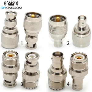 PL259 SO239 UHF To BNC Q9 SL16 Male Female Adapter PL-259 S0-239 Straight RF Coaxial Connector Copper Brass