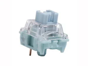TTC Silent Bluish White Switches Tactile 42g Switch Rounded Sharp Tactility Long Spring Mechanical Keyboard RGB MX DIY Switch