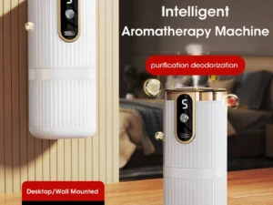 Mini Essential Oil Aroma Diffuser Rechargeable Air Humidifier Large Mist 5-Gear Aromatherapy Machine Air Freshener for Home and