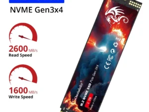 SomnAmbulist SSD M2 NVME 128GB 256GB 512GB 1TB SSD M.2 2280 PCIe 3.0 Internal Solid State Drive For Laptop Desktop Game Console