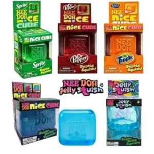 New Arrival Nee doh Nice Cube Sensory Fidget Cube Stress Relief Anxiety Sensory Tool for Focus ADHD & Office Desk Calming Gadget