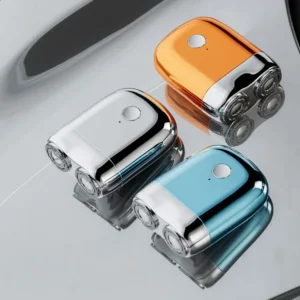 Mini Electric Shaver Men's Portable Beard Trimmer Shaver IPX7 Waterproof Pocket Razor