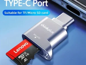 Lenovo Thinkplus USB C Type-C Micro SD Card Reader Memory Card Mini Metal TranFlash Adapter TF Card Reader For Type C Phone