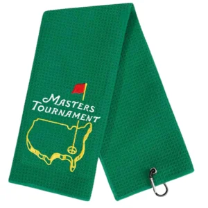 Funny Microfiber Premium Golf Towel, Embroidered Golf Towels for Golf Bags for Men&Women, Golf Accessories for Men Golfers