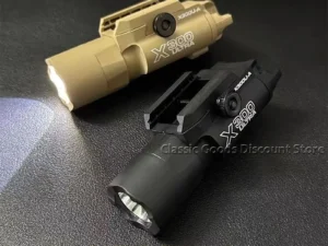 Tactical Light X300 X300U Nylon Pistol Gun Strobe LED Light Fit 20mm Rail Airsoft Hanging Hunting Flashlight