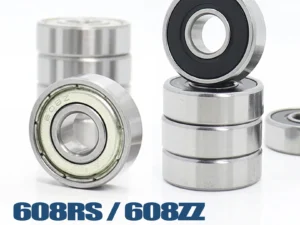 10PCS 608ZZ 608RS 8*22*7mm ABEC-1 ABEC-7 Double Shield Rubber Seal Deep Groove Bearing for Skateboard Scooter Bike 608 RS 2RS ZZ