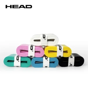 HEAD Tennis Racket Overgrip Sweat Band Absorption Grip PU Badminton Racket Handle Grip Tennis Griptape Padel Racket Grip
