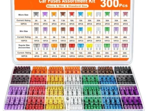 300/180/120pcs Car Blade Fuse Assortment Kit Auto Truck Automotive Medium Small Fuse Mixed Motorcycle Circuit Fuse With Box
