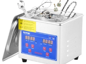 SucceBuy 1.3L Ultrasonic Cleaner Lave-Dishes Portable Washing Machine w/ Digital Timer Ultrasound Home Jewelry Clean Appliances