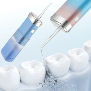 Electric Portable Oral Irrigator Cordless Water Flosser Teeth Pick for Home Travel Teeth Whitening Oral Care 1500rpm Water Jet