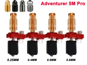 Upgrade Hotend For Flashforge Adventurer 5M/5M Pro Nozzles For Flashforge Adventurer 5m pro hotend Replaceable nozzle
